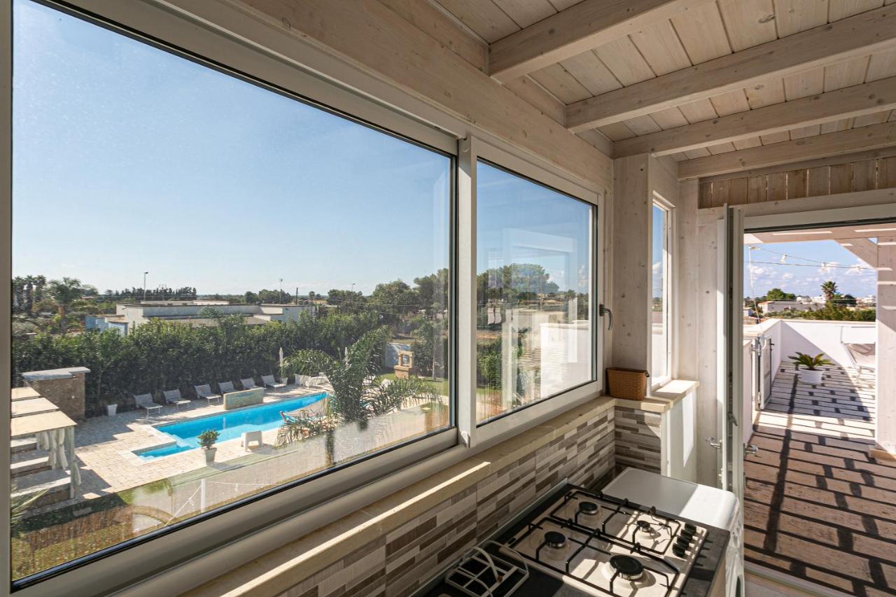 Almaredamarra Con Piscina E Idromassaggio Sul Mare * Torre San Giovanni Ugento